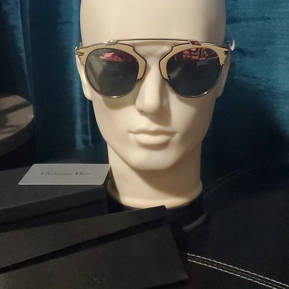 DIOR gold sunglasses “So Real” 48mm Brand New Authentic Christian Dior Sunglasses Dior So Real  main image 4
